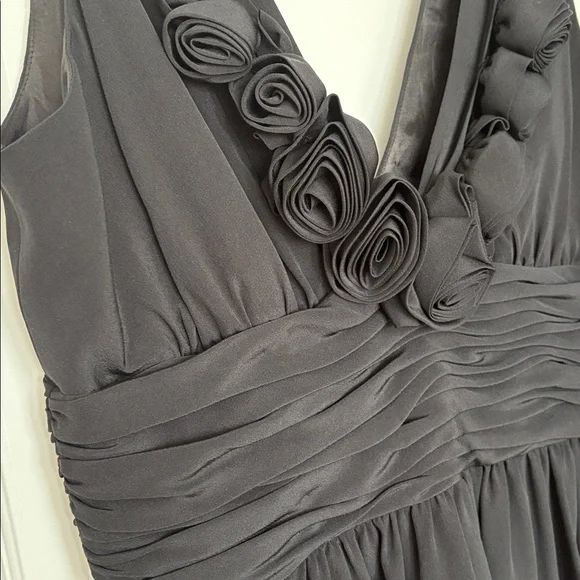 KATE SPADE black silk dressy top with side zipper - Picture 4 of 11